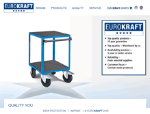 Tablet Screenshot of eurokraft.info