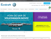 Tablet Screenshot of eurokraft.com.br