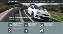 Desktop Screenshot of eurokraft.cz