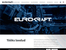 Tablet Screenshot of eurokraft.ee